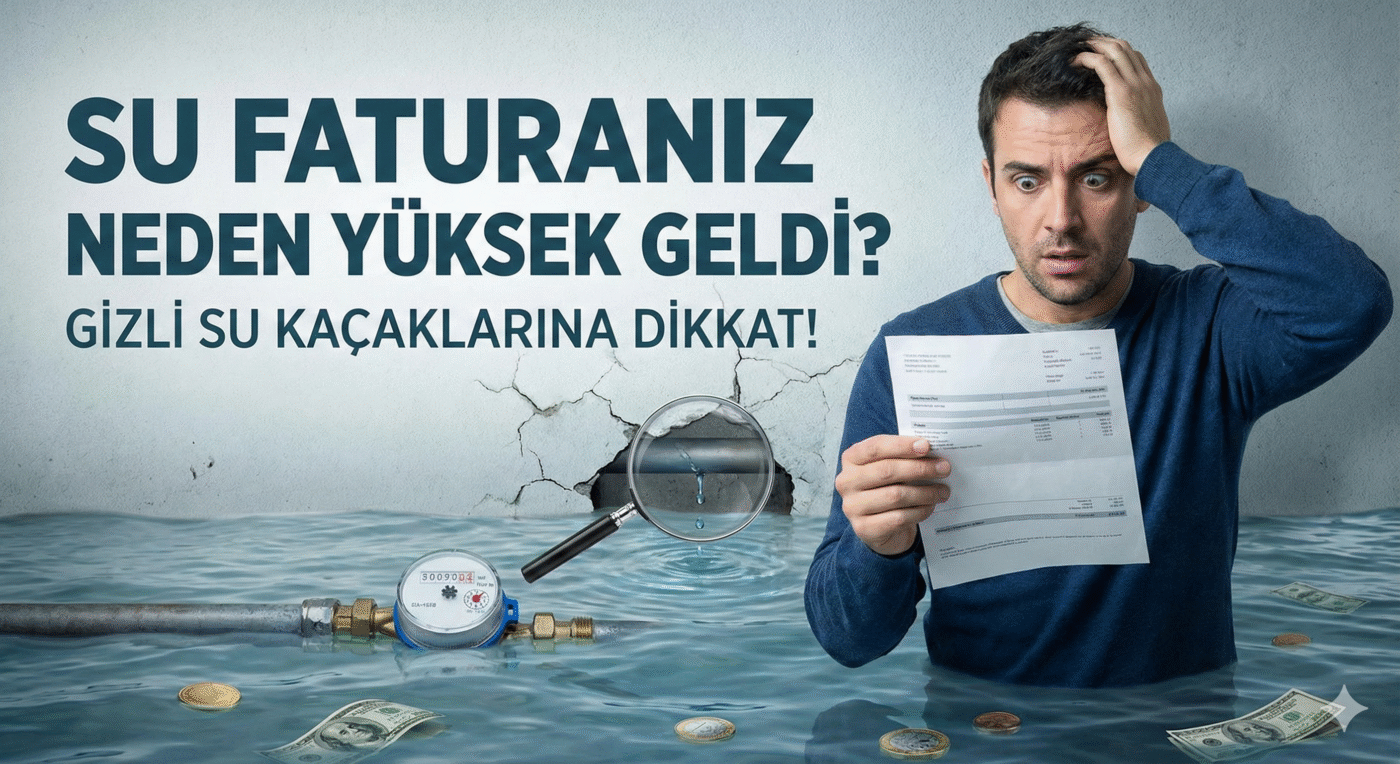 su faturası neden yüksek gelir ?